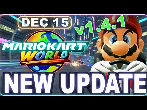 Mario Kart World Update 1.4.1 – The Fix We All Needed!