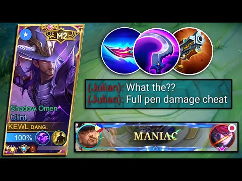 FOR CLINT USERS TRY THIS NEW INSANE DAMAGE BUILD!🔥 CLINT BEST BUILD AND EMBLEM 2022 | MLBB