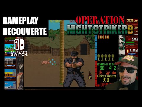 ‘Operation Night Strikers’ trae cuatro clásicos de arcade llenos de acción a Switch est