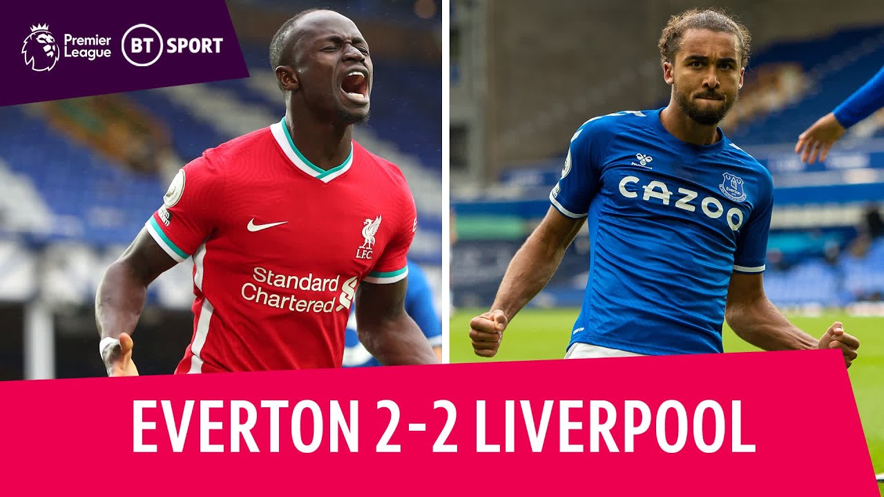 Everton v Liverpool (2-2) | Premier League Highlights - YouTube