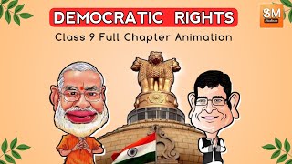 Democratic Rights Chapter by Sunlike Study Full Chapter In Animation I Class 9 Civics I CBSE
