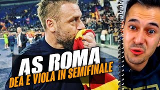 Giallorossi superiori in tutto 👏 Roma-Milan 2-1 🏆 Atalanta e Fiorentina in semifinale