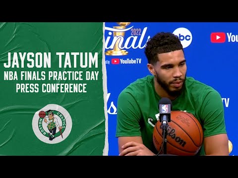Jayson Tatum Practice Day Media Availability | NBA Finals | Boston Celtics vs. Golden State Warriors