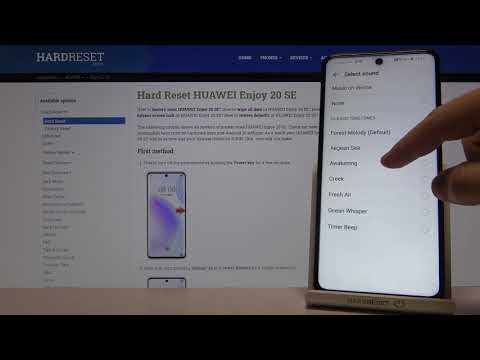 Default Alarm Tones on Huawei Enjoy 20 SE – Available Sounds of Alarms