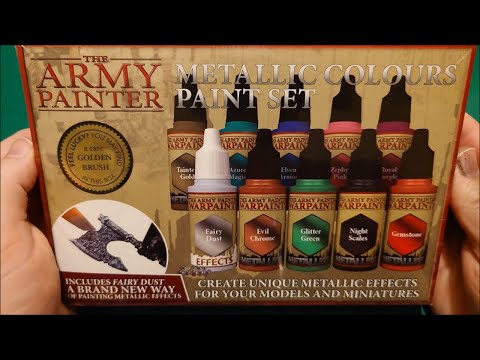 Unboxing the new Army Painter Metallic Colour set! Did i get the Golden Ticket?