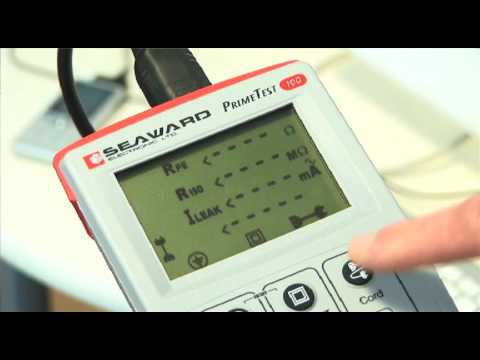 Testing an IEC Lead - Seaward PrimeTest 100 PAT Tester