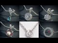 White Gold Necklace With Diamond Pendant