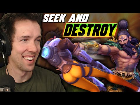 Engaging the "Seek & Destroy Tracer" protocol with Kharazim!