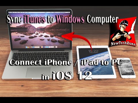 Connect iPhone to PC in iOS 12 | Sync iTunes to...