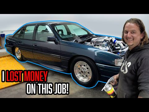 Mini Tubs & Custom Rear Suspension - Holden VN Commodore Build Video