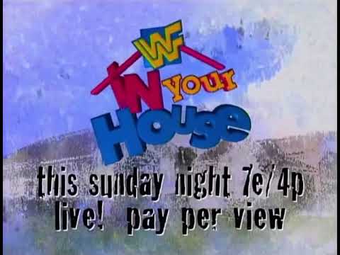 Commercial - WWF In Your House 3 - Diesel & Shawn Michaels vs Yokozuna & Owen Hart (1995-09-24)