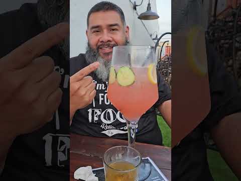 Texas size drink at senor barbas