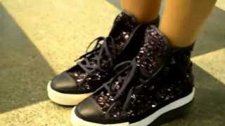 Sparkle Nightshade Converse