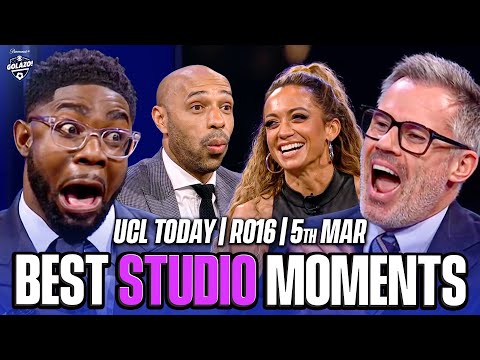 The BEST moments from UCL Today! | Richards, Henry, Abdo & Carragher | RO16, 5th March