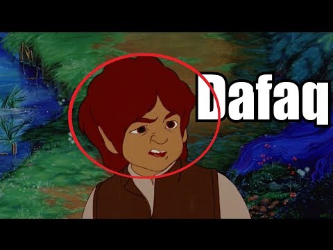 The Animated Lord of the Rings Movie Part 1: The Fellowship of the Bizarre Creative Decisions