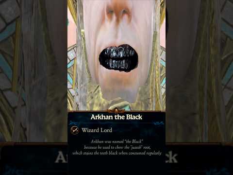 What Made Arkhan the Black 'the Black'