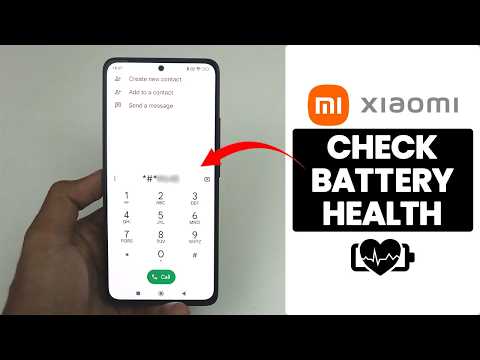 (2025) How to Check Battery Health on Any Xiaomi, Redmi Phone
