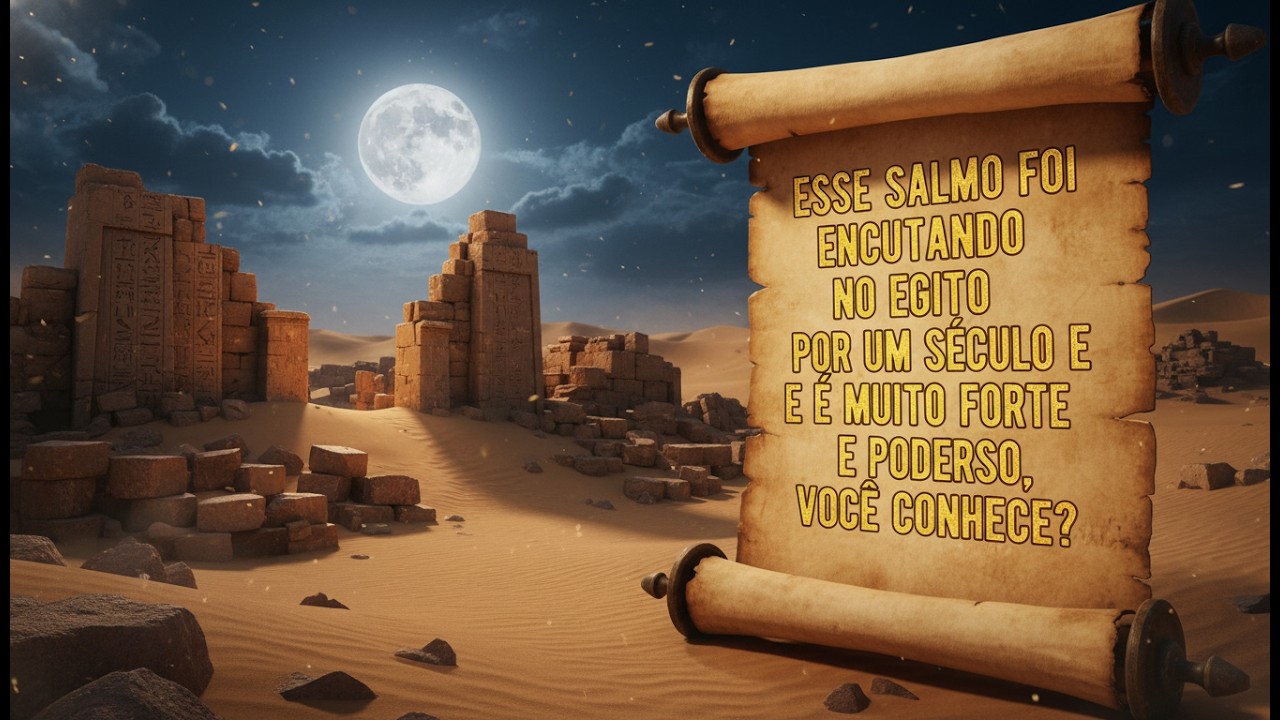 O SALMO ENCONTRADO PERDIDO DEPOIS DE MIL ANOS PARA ATRAIR RIQUEZA URGENTE