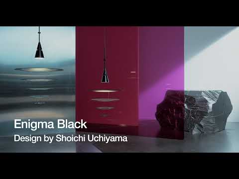 Enigma in black designed by Shoichi Uchiyama