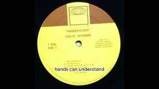 Stevie Wonder - Golden Lady (lyrics)