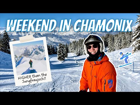 CHAMONIX MONT BLANC ITINERARY: What to do in the winter in CHAMONIX! Skiing, Aiguille du Midi + MORE