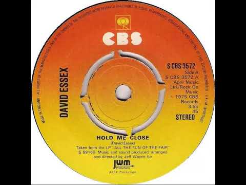 UK New Entry 1975 (224) David Essex - Hold Me Close