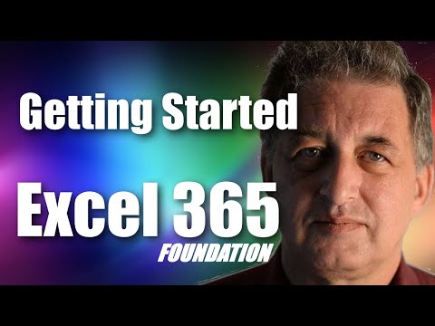 #01 Excel 365 Tutorial Foundation -Getting Started