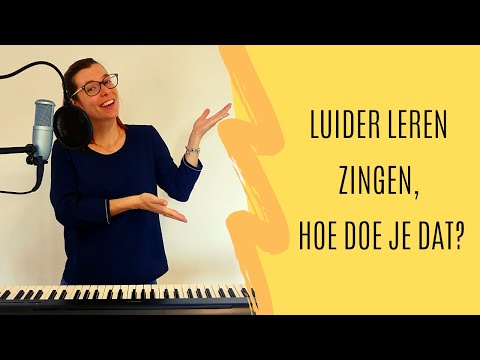 Luider leren zingen, hoe doe je dat?