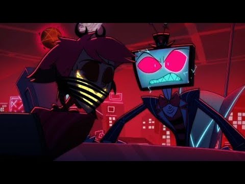 Hazbin Hotel S2| Eight Minutes Of Alastor Rage Baiting Vox| (Alastor x Vox)