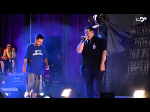 Eude vs El Destro -Cuartos- Final Nacional Red Bull Batalla de los Gallos 2013 (Oficial)