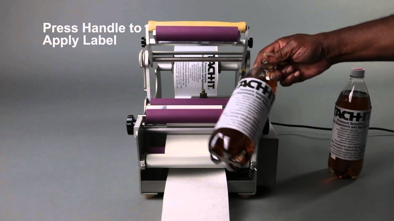LB-7 Semi-Automatic Label Applicator for Bottles and Round Products