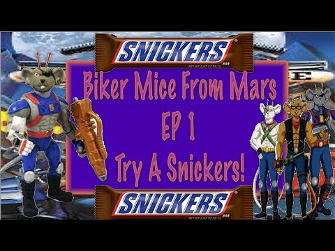 Biker Mice From Mars EP 1 - Try A Snickers!