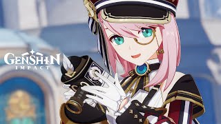 [原神] 角色展示  -「夏洛蒂：爆炸新聞！」