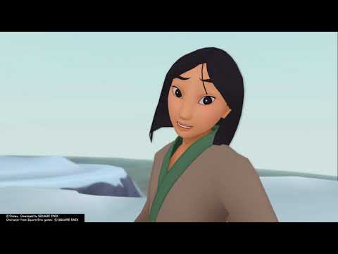 Kingdom Hearts II Final Mix (PS4) Cutscene #103 - Mulan's True Self