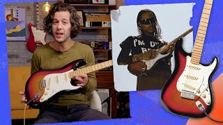 Video thumbnail for Fender's Steve Lacy People Pleaser Strat Has Built-In Fuzz & Style For Days | Reverb Demo by Reverb
