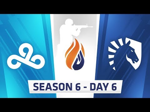 ECS Season 6 Day 6 Cloud9 vs Team Liquid - Inferno
