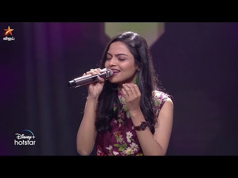 Kadhal Kanave Thalli Pogathe Song by #Pooja | Super Singer Season 9