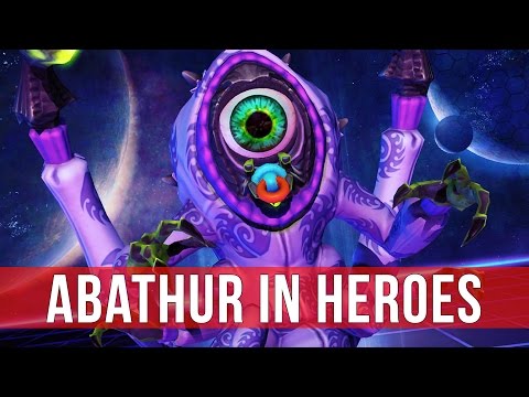 Heroes of the Storm: Abathur Monstrosity Build! (Gameplay)