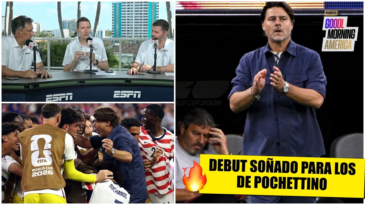 ESTADOS UNIDOS se COMIÓ FÍSICAMENTE a PARAGUAY en DEBUT GOLEADOR del MUNDIAL | Goool Morning America