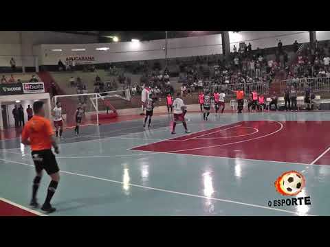 MELHORES MOMENTOS DA SEMIFINAL DA PRATA NO LAGOÃO ENTRE APUCARANA FUTSAL 3 A 3 CAD DE GUARAPUAVA