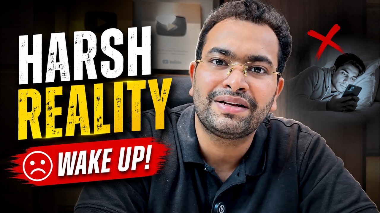 Harsh Reality 😕 | Don't Destroy Your Future | Eye Opener for Every Aspirant | Shubham Sir