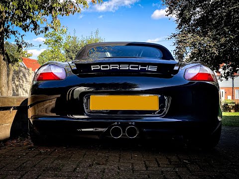 Porsche Boxster S 987 | Top Gear Valved Exhaust | Valves open on cold start up
