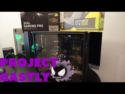 Project Gastly Build Log Part 1- My Broadwell E X99 Custom Water Cooled PC