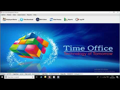 E - Time Office Attendance Management Software