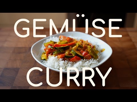Veganes Gemüsecurry aus übrig gebliebenem Gemüse - Einfach & Lecker! 🥦