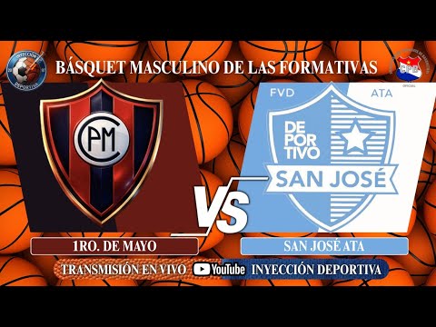 Básquet ¡EN VIVO! | 1ro. de Mayo(P) vs San José ATA | Cat. U17 | Torneo Clausura 2026