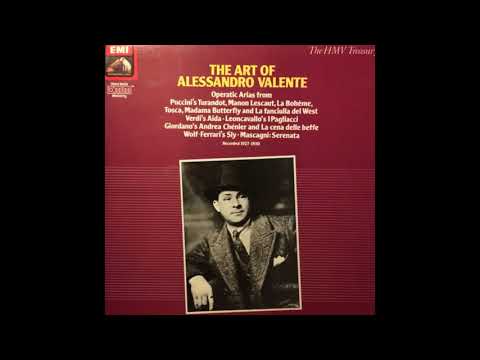 Alessandro Valente - Turandot: Nessun Dorma (1927) - digitally remastered