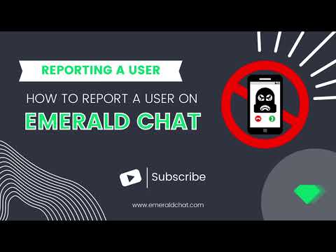 How To Report A User On Emerald Chat