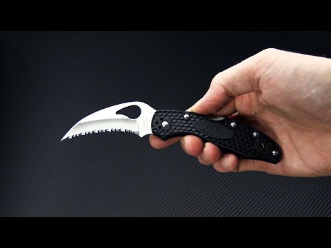 Byrd Knife Hawkbill Black FRN Fully Serrated Satin Blade for Byrd Knife Hawkbill Black FRN Fully Serrated Satin Blade for