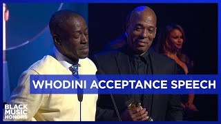 Hip Hop Royalty Whodini 's Emotional Acceptance Speech | Black Music Honors
